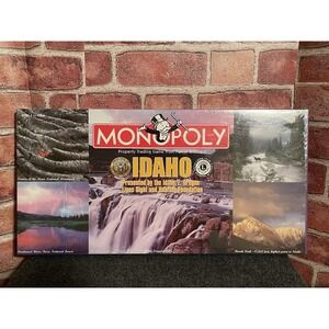 Monopoly Idaho Board Game NEW SEALED 2006 Lions Club Fundraiser